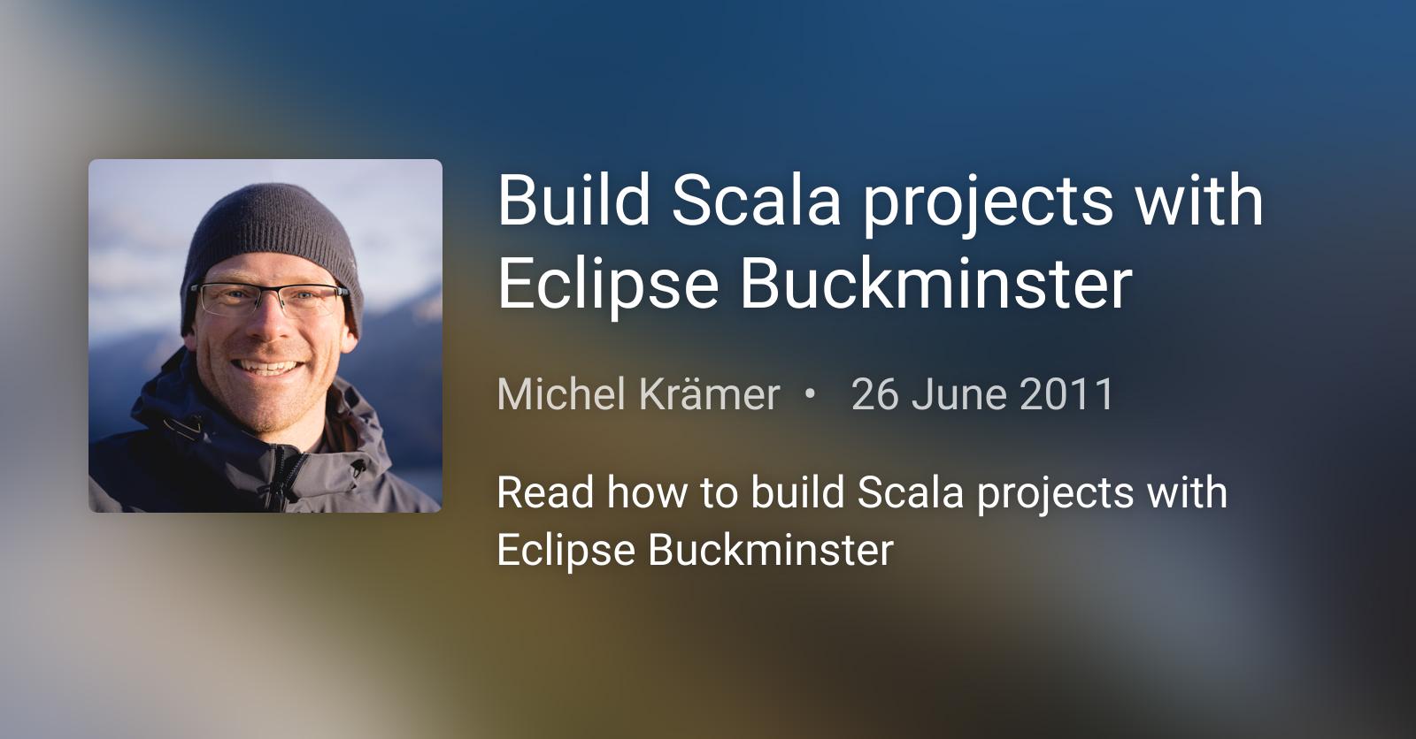 How To Build Scala Project Command Line