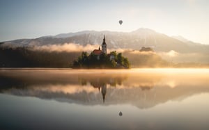 Bled Sunrise, Slovenia