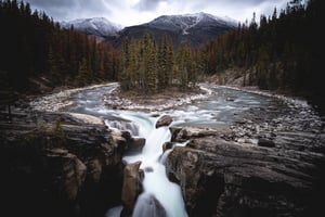 Sunwapta Falls, Canada